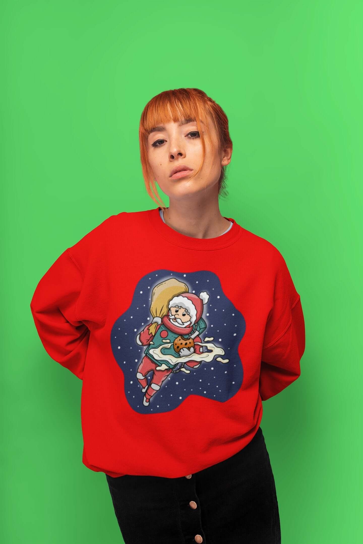 Space Flora The Ugly Christmas Sweater Collection