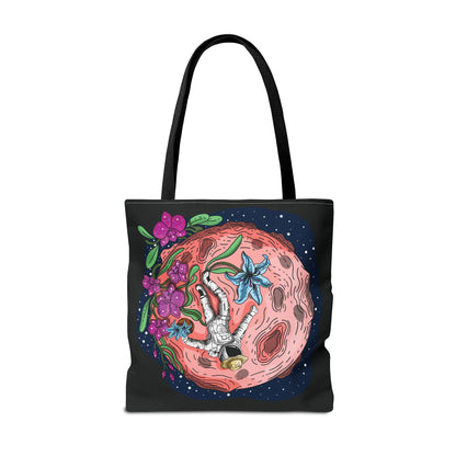 Space Flora Orchid Harvest Tote Bag