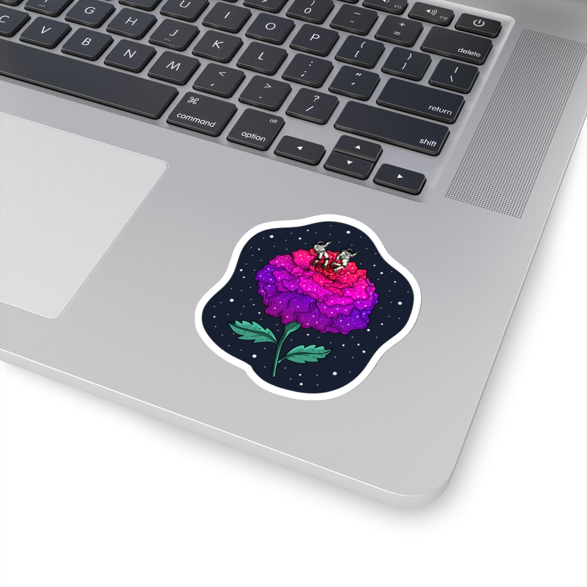 Planet Of The Floating Carnation Stickers