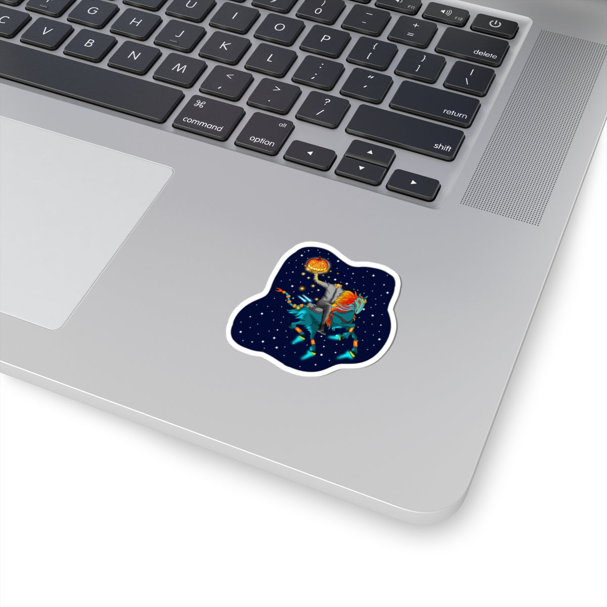 The Flying Headless Space Horseman Sticker