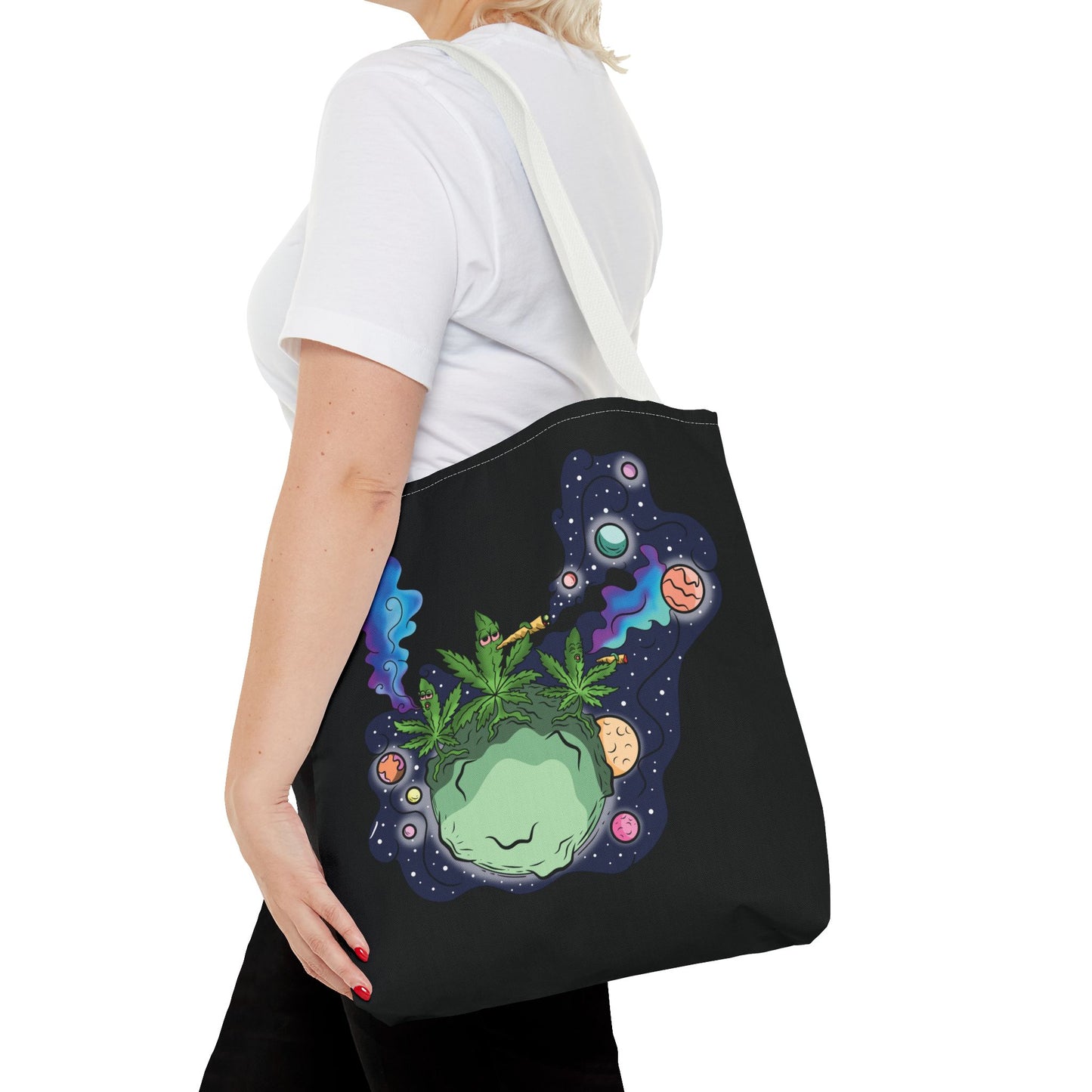 Cosmic Cannabis Tote – Puff Puff Pass Edition