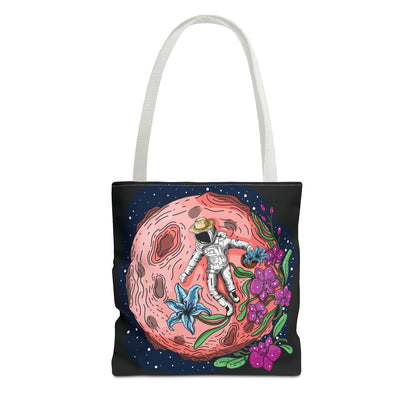 Space Flora Orchid Harvest Tote Bag