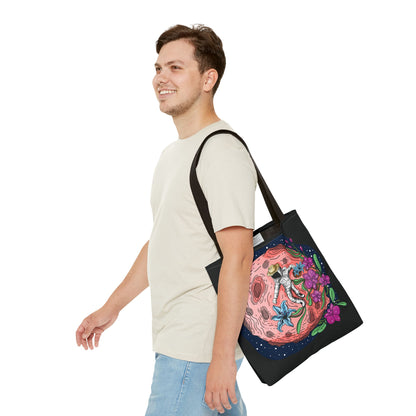 Space Flora Orchid Harvest Tote Bag