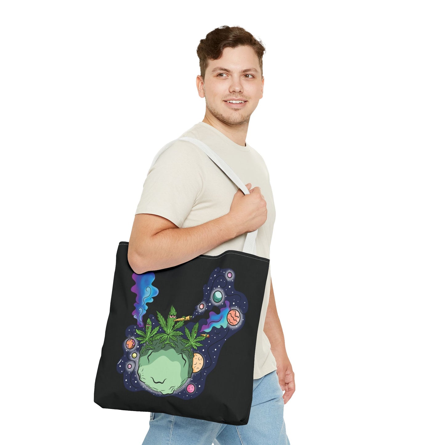 Cosmic Cannabis Tote – Puff Puff Pass Edition