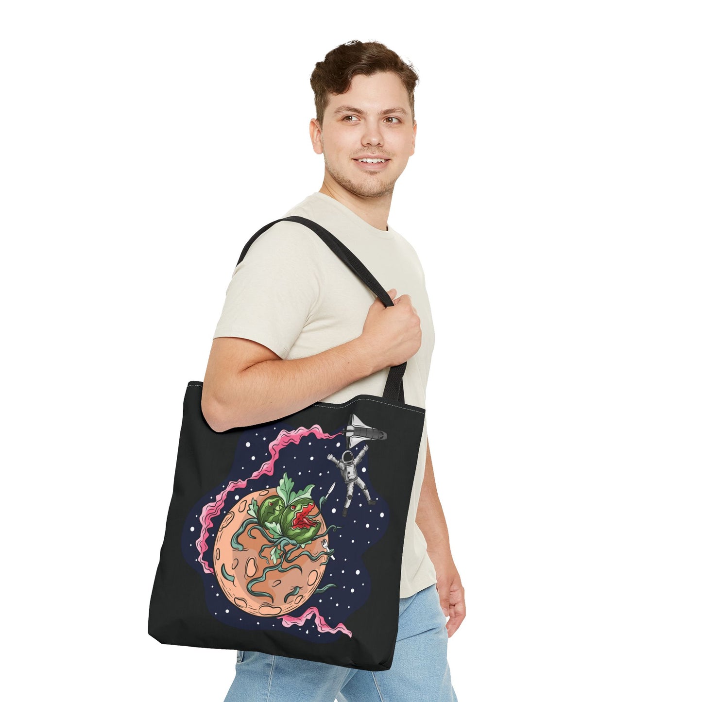 Planet of The Watermelons Tote Bag