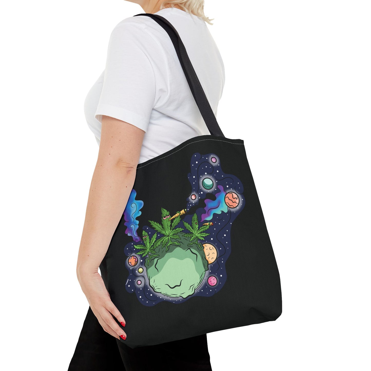 Cosmic Cannabis Tote – Puff Puff Pass Edition