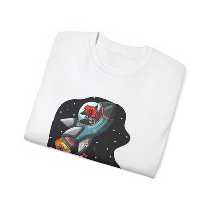 One Small Step For Hibiscus Unisex T-Shirt