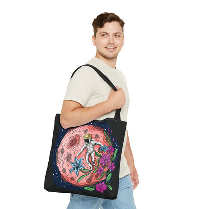 Space Flora Orchid Harvest Tote Bag