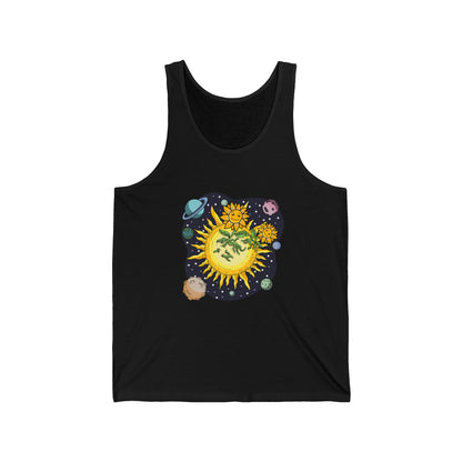 The Sunflower Paradise Unisex Tank Top