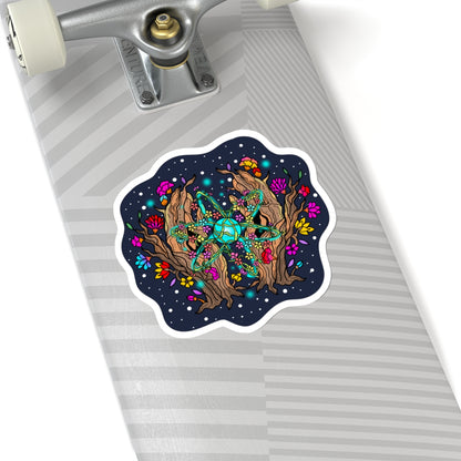 Atomic Cosmos: The Space Flora Atomic Flora Sticker