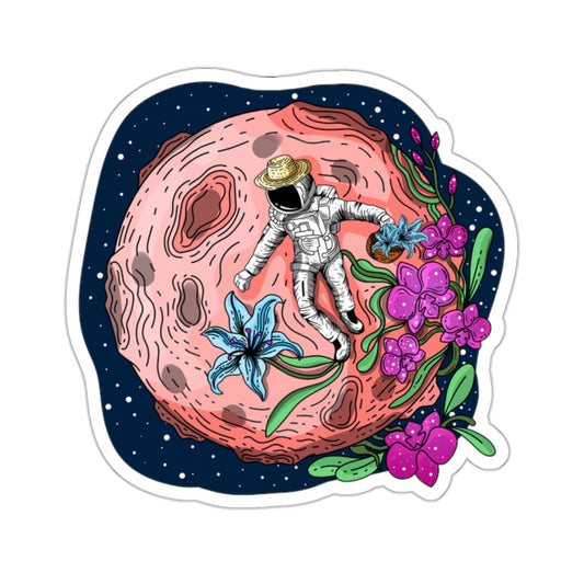 The Space Orchid Harvest Stickers