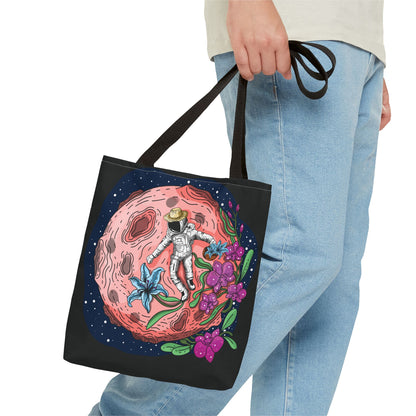 Space Flora Orchid Harvest Tote Bag