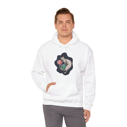 The Great Space Flora Sphynx Cat Unisex Hoodie