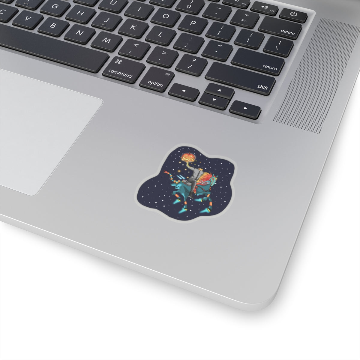 The Flying Headless Space Horseman Sticker