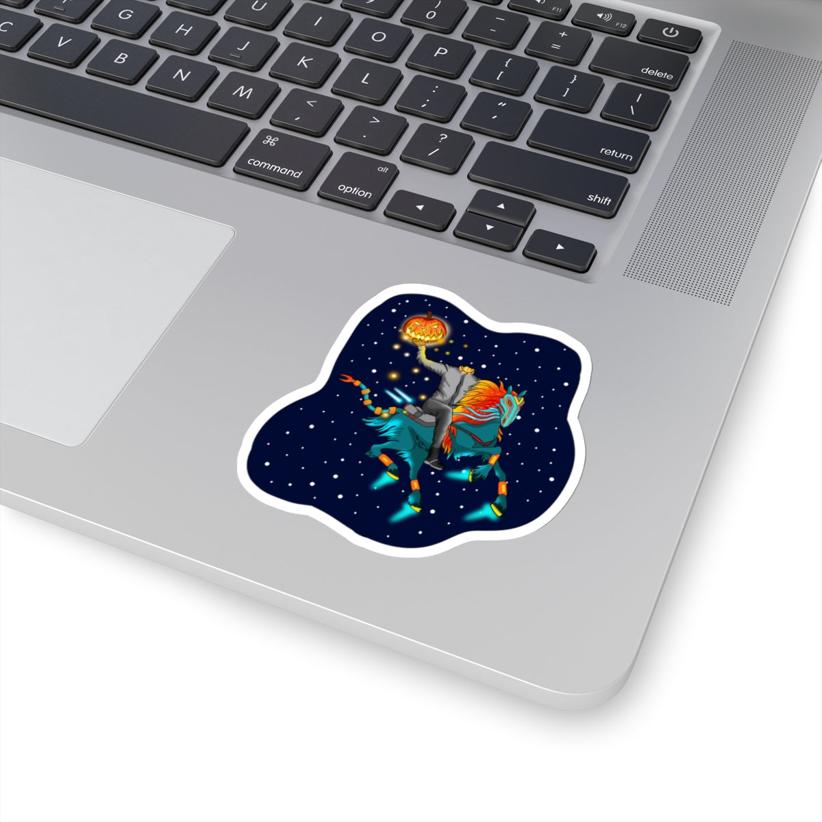 The Flying Headless Space Horseman Sticker