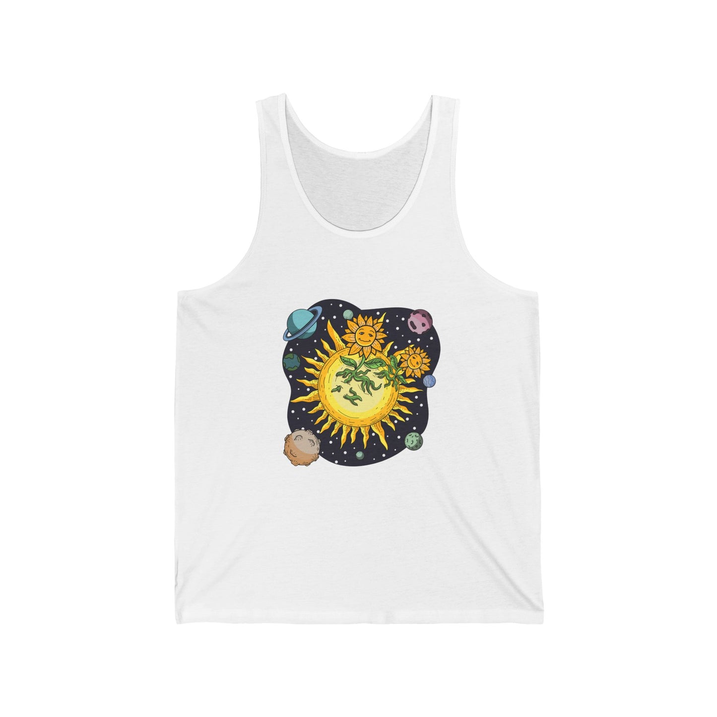 The Sunflower Paradise Unisex Tank Top