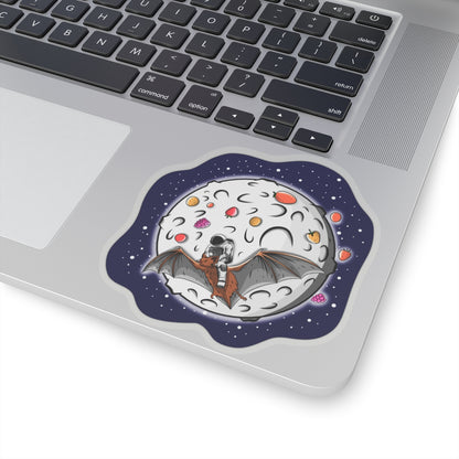 The Bat Riding Astronaut Stickers