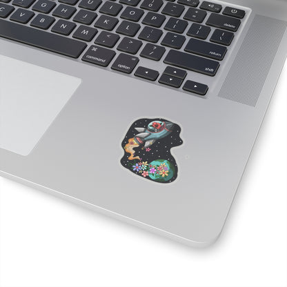 One Small Step For Hibiscus Sticker