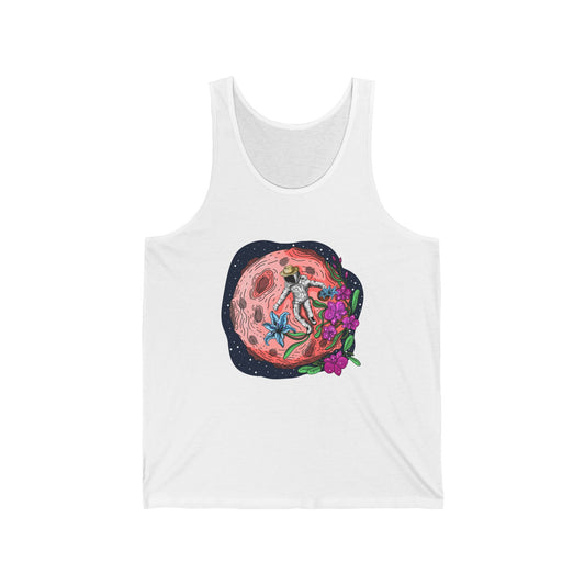 The Space Orchid Harvest Unisex Tank Top