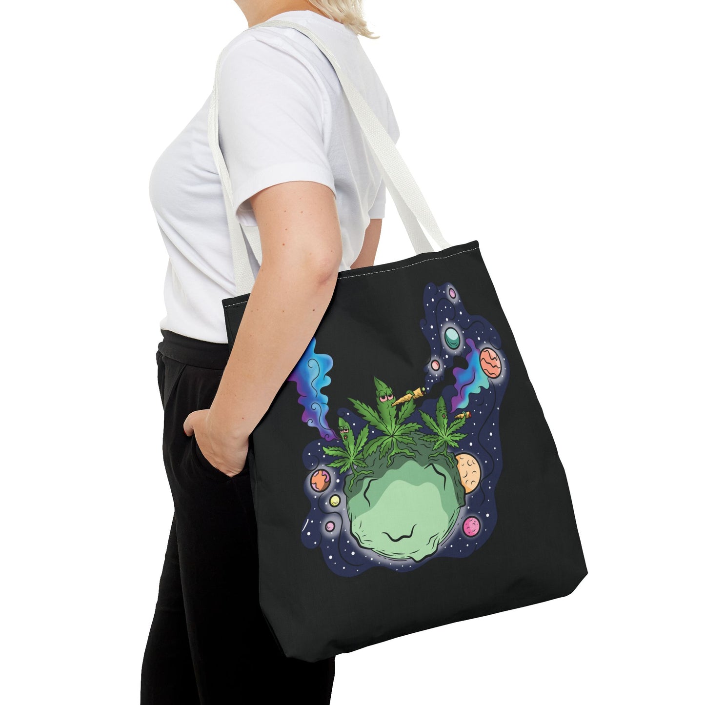 Cosmic Cannabis Tote – Puff Puff Pass Edition