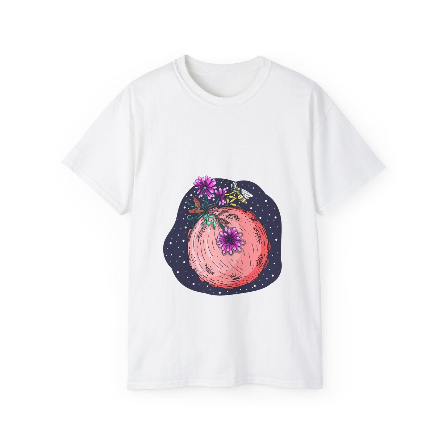 Buzzing On The Moon Unisex T-Shirt