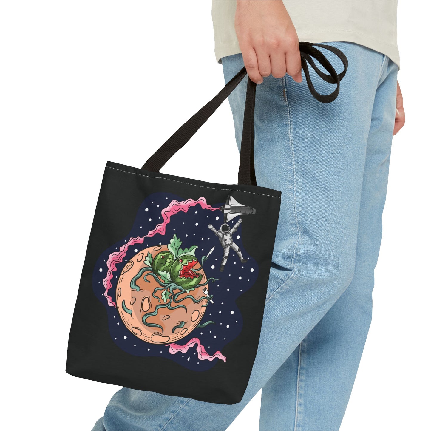 Planet of The Watermelons Tote Bag