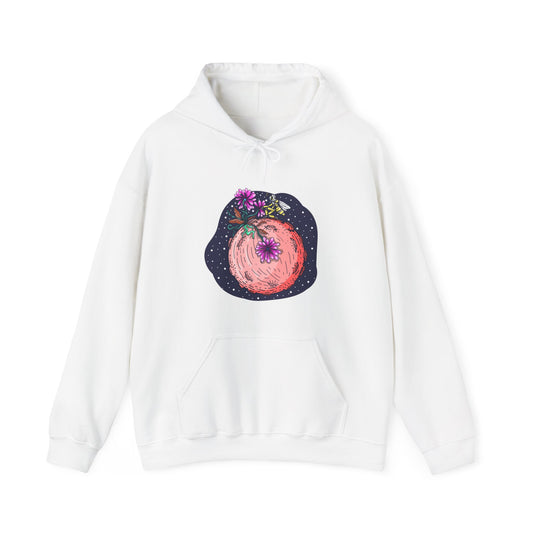 Buzzing On The Moon Bee Space Hoodie