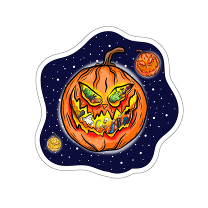 Planet This Is Halloween Sticker