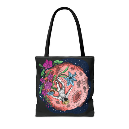 Space Flora Orchid Harvest Tote Bag