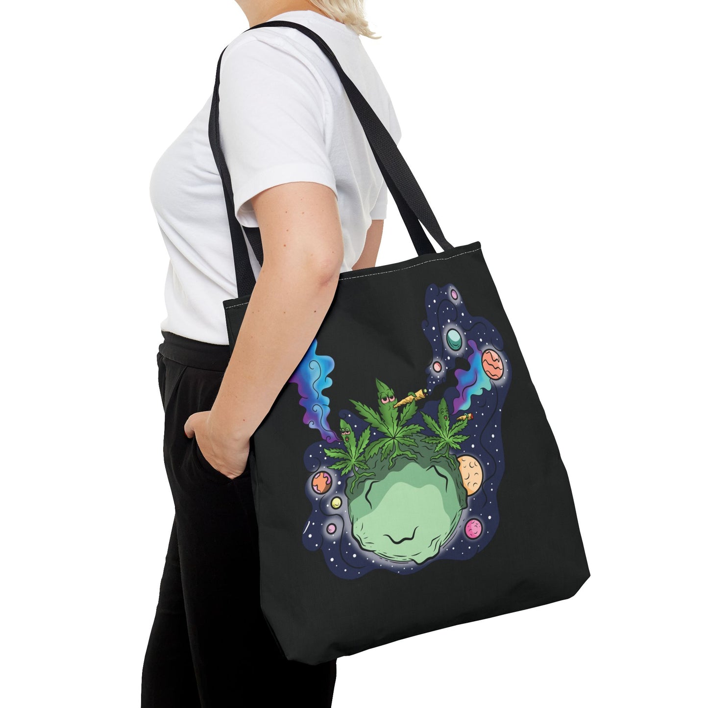 Cosmic Cannabis Tote – Puff Puff Pass Edition