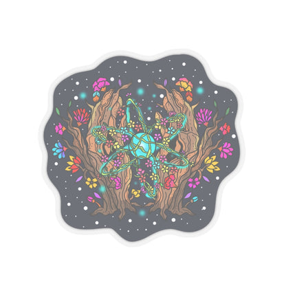 Atomic Cosmos: The Space Flora Atomic Flora Sticker