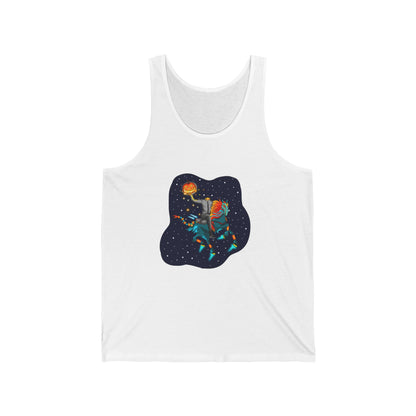 The Flying Headless Space Horseman Unisex Tank Top