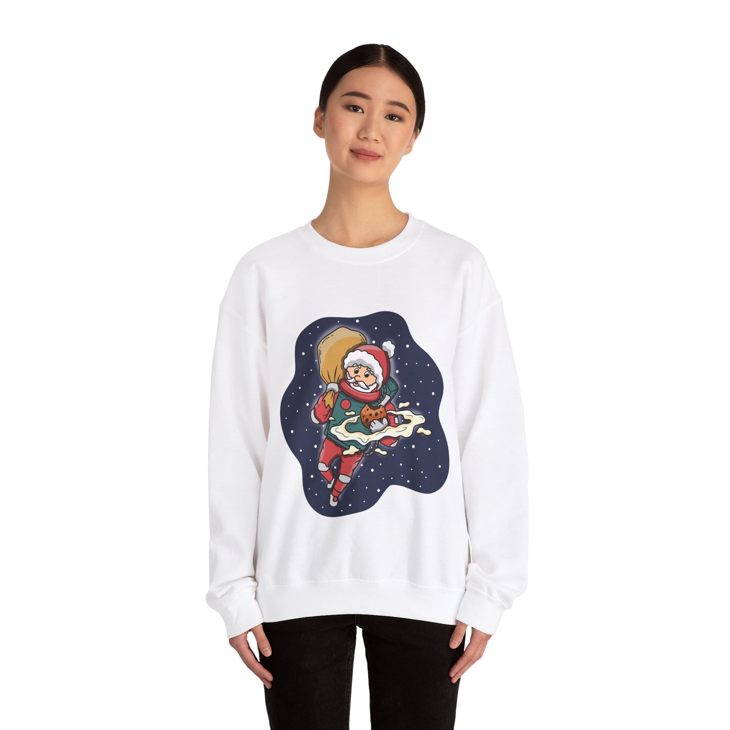 Planet Milk And Cookies Unisex Heavy Blend™ Crewneck Sweatshirt