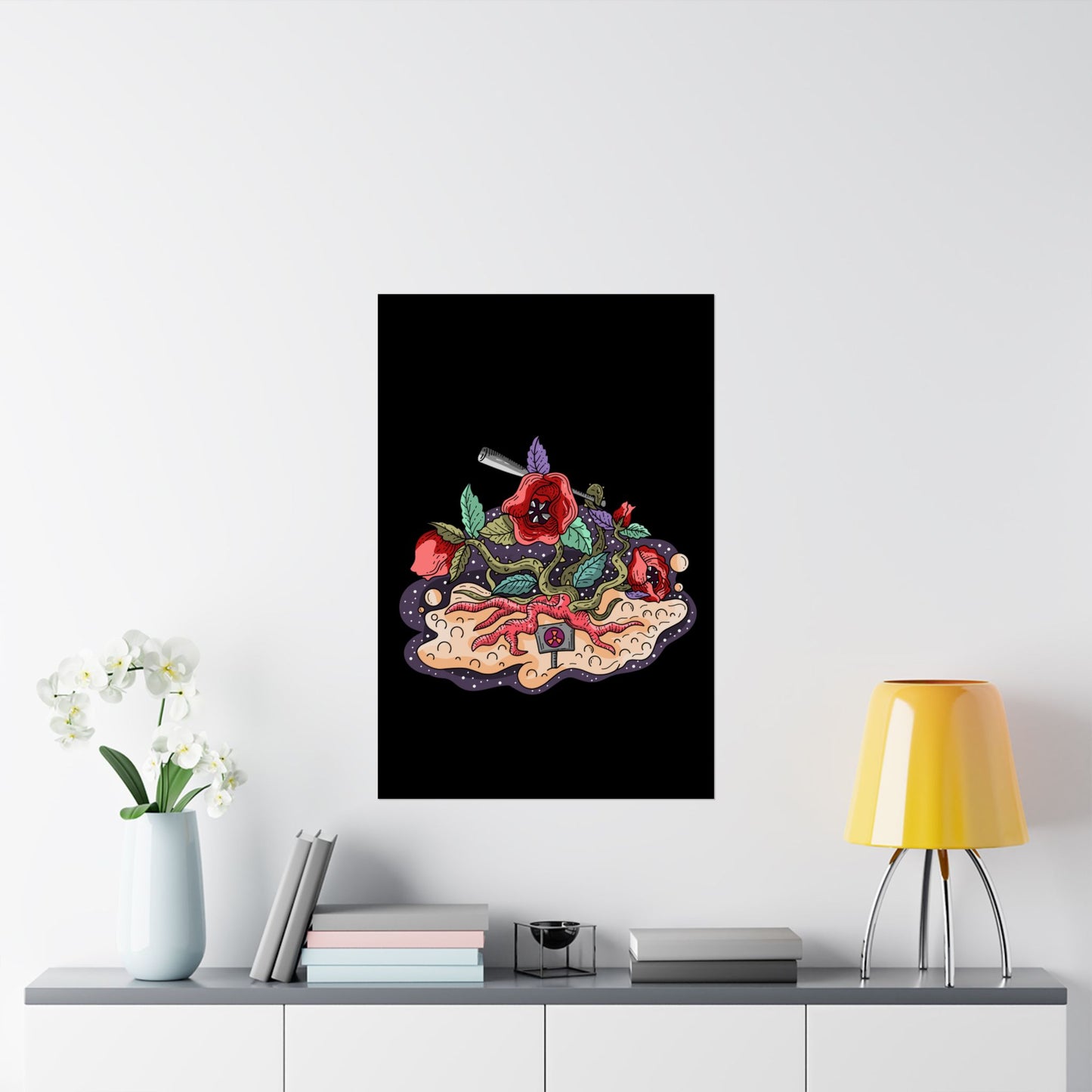 Thug Roses Radioactive Havoc Space Matte Poster