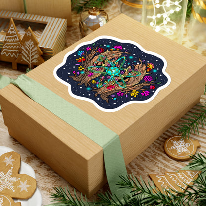 Atomic Cosmos: The Space Flora Atomic Flora Sticker