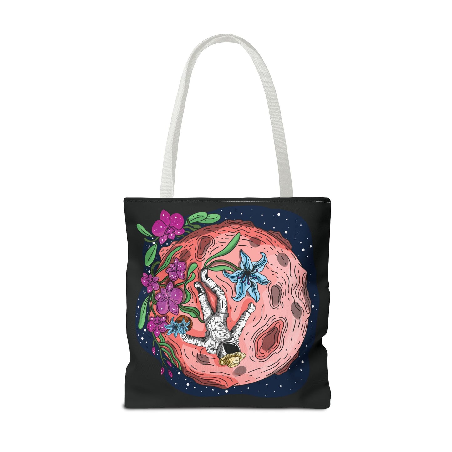 Space Flora Orchid Harvest Tote Bag