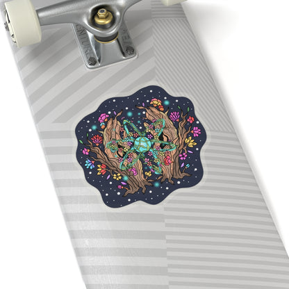 Atomic Cosmos: The Space Flora Atomic Flora Sticker