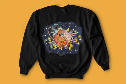 The Invasion of Planet Honeycomb Crewneck Sweatshirt