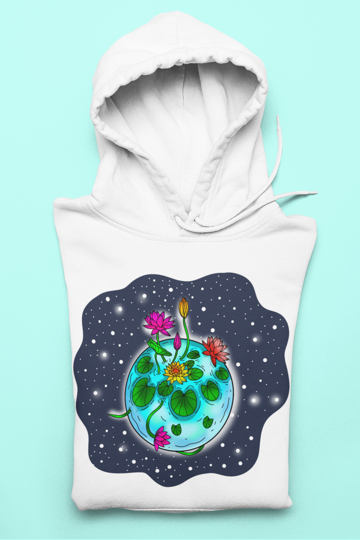 The Planet of The Water Lilies Hoodie