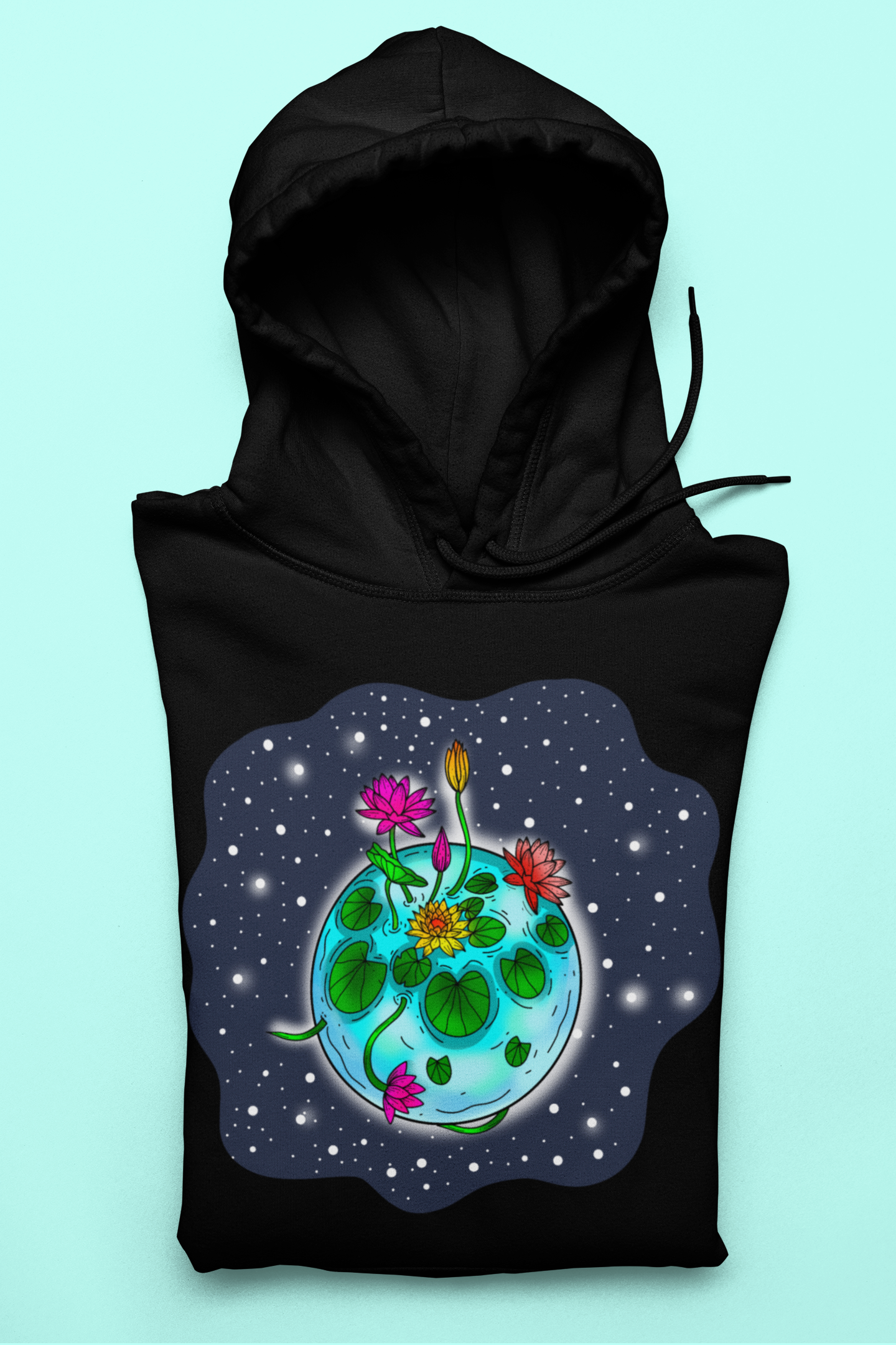 The Planet of The Water Lilies Hoodie