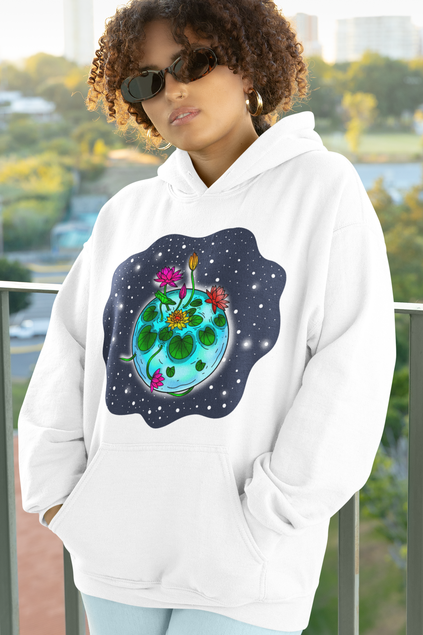 The Planet of The Water Lilies Hoodie