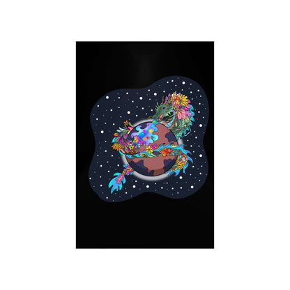 The Great Space Flora Dragon Matte Space Poster