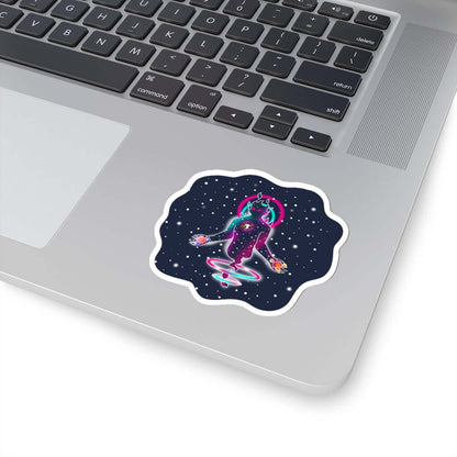 The Great Space Flora Equalizer Kiss Cut Stickers - Space Flora