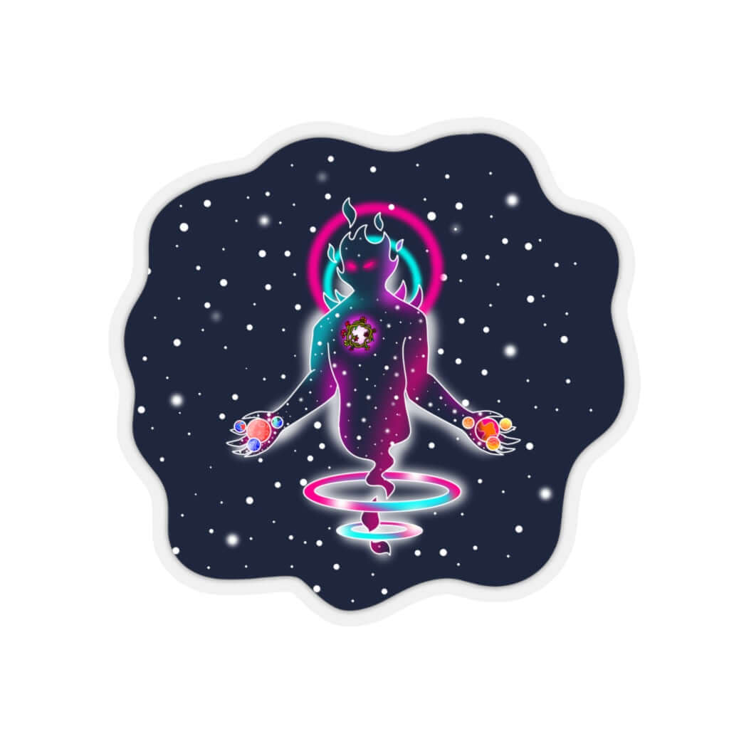 The Great Space Flora Equalizer Kiss Cut Stickers - Space Flora