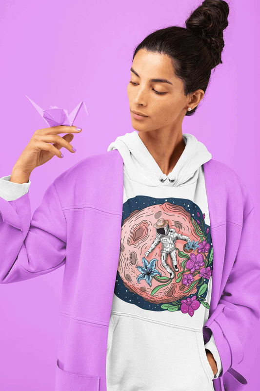 The Space Orchid Harvest Unisex Heavy Blend™ Hooded Sweatshirt