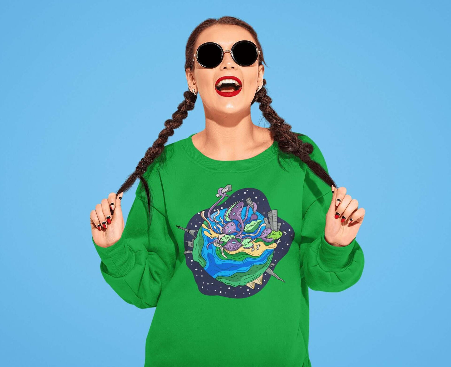 The Venus Flytrap Apocalypse Crewneck Sweatshirt